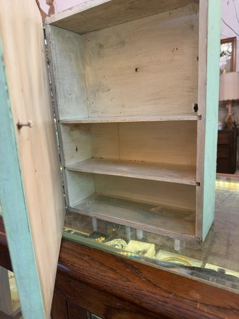 Vintage cabinet, 16”x12”