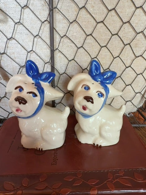 Hurt Dogs Pair Shawnee Salt & Pepper Shakers
