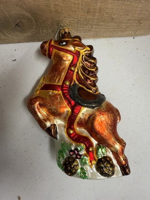 Christmas orn. Horse