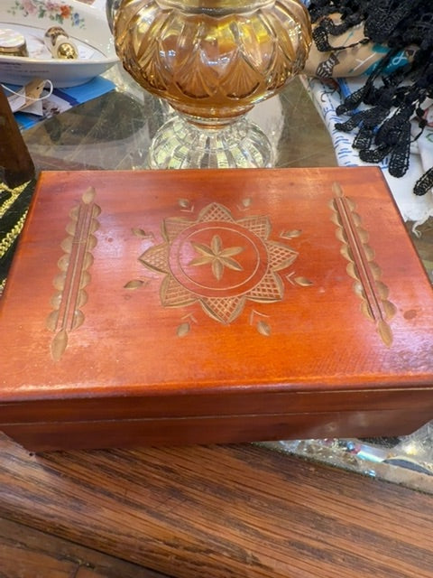 Carved box