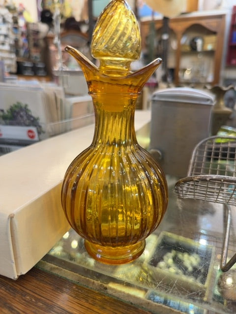 Amber bottle