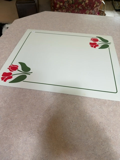Vintage counter matt