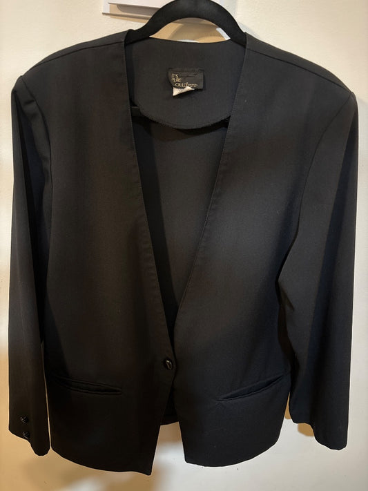 GSK Wms Black Blazer 1980s