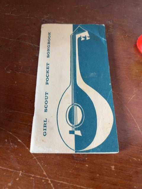 Girl Scout song book