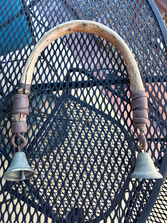 Antique yoke with bells?