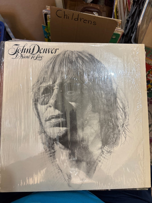 JOHN DENVER WANT TO LIVE ALBUM