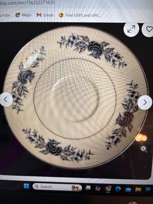 GSK - EBAY Canton Blue Saucer