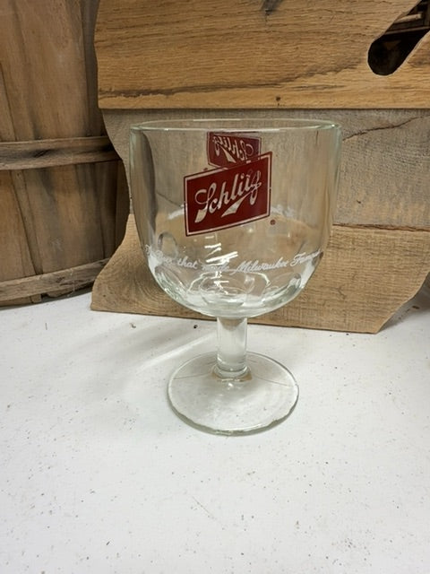 Schultz 6” beer glass