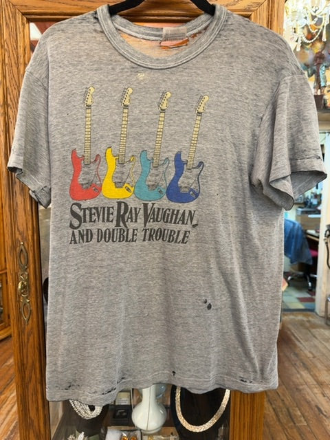 Vintage 80s Stevie Ray Vaughan Concert Shirt