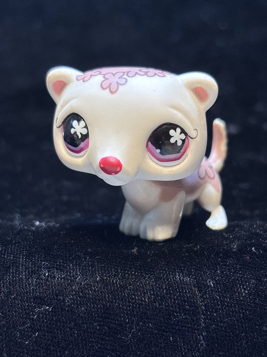 LPS White Ferret with Purple