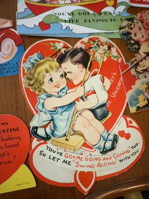 Vintage Valentines cards