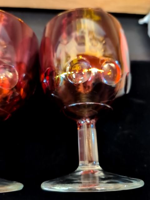 Collectible Glass Red Flash