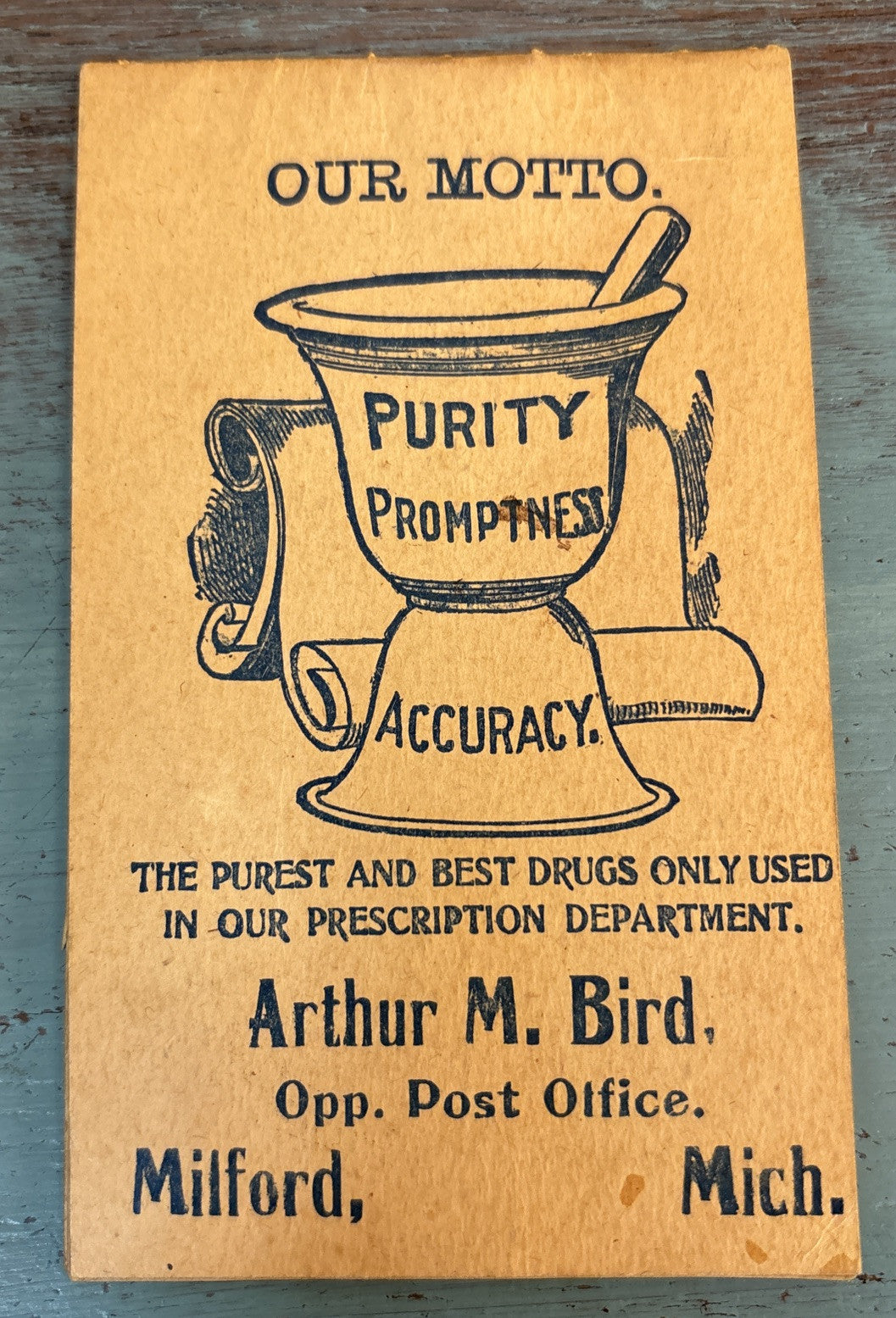 Bromo Seltzer Memo Book Calendar & Useful Information 1916-17 Booklet