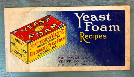 Advertising Recipe Book Yeast Foam Recipes Northwestern Yeast Chicago