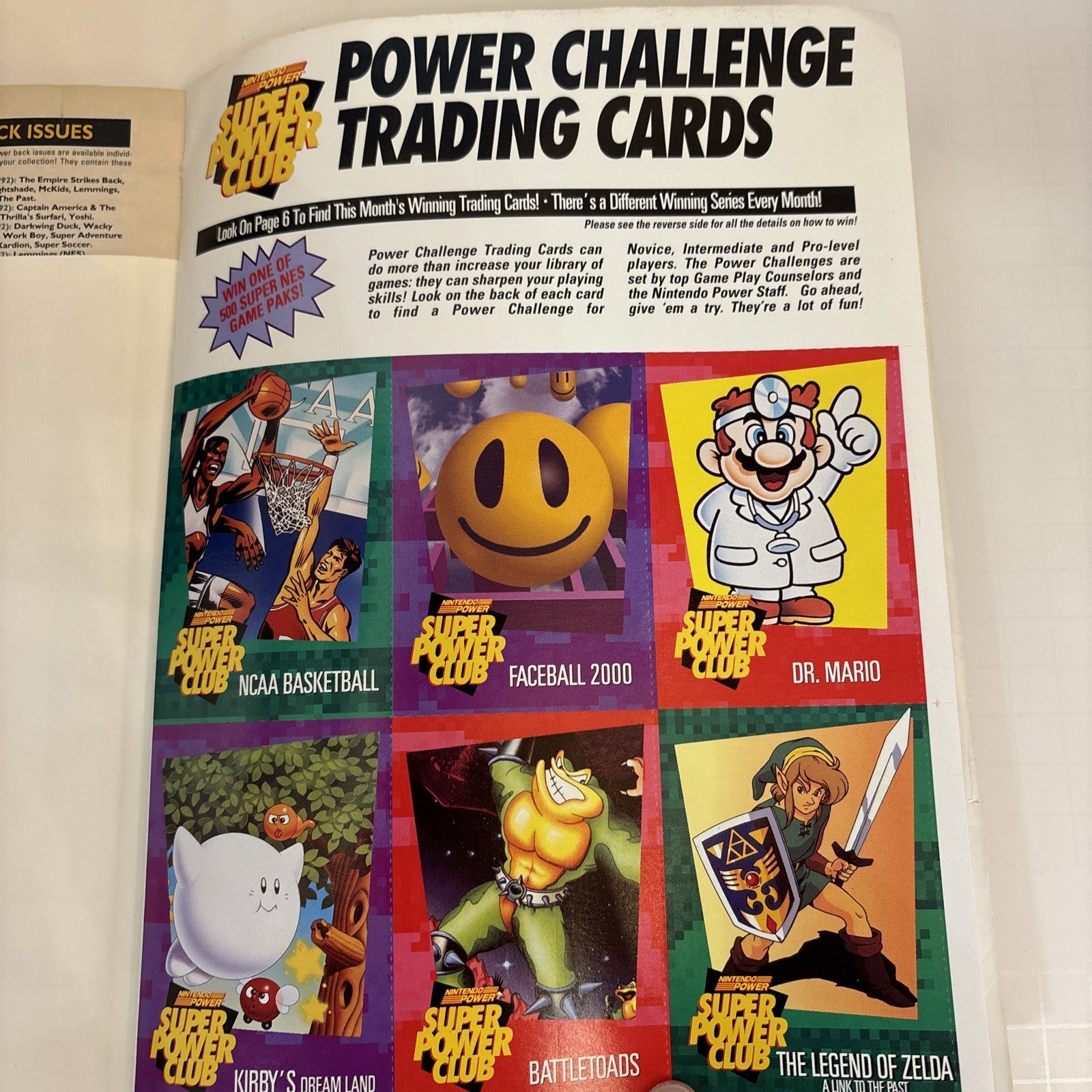 Nintendo Power Magazine Vol. 44 Jan 1993 w/ Player's Poll Poster Stickers Model