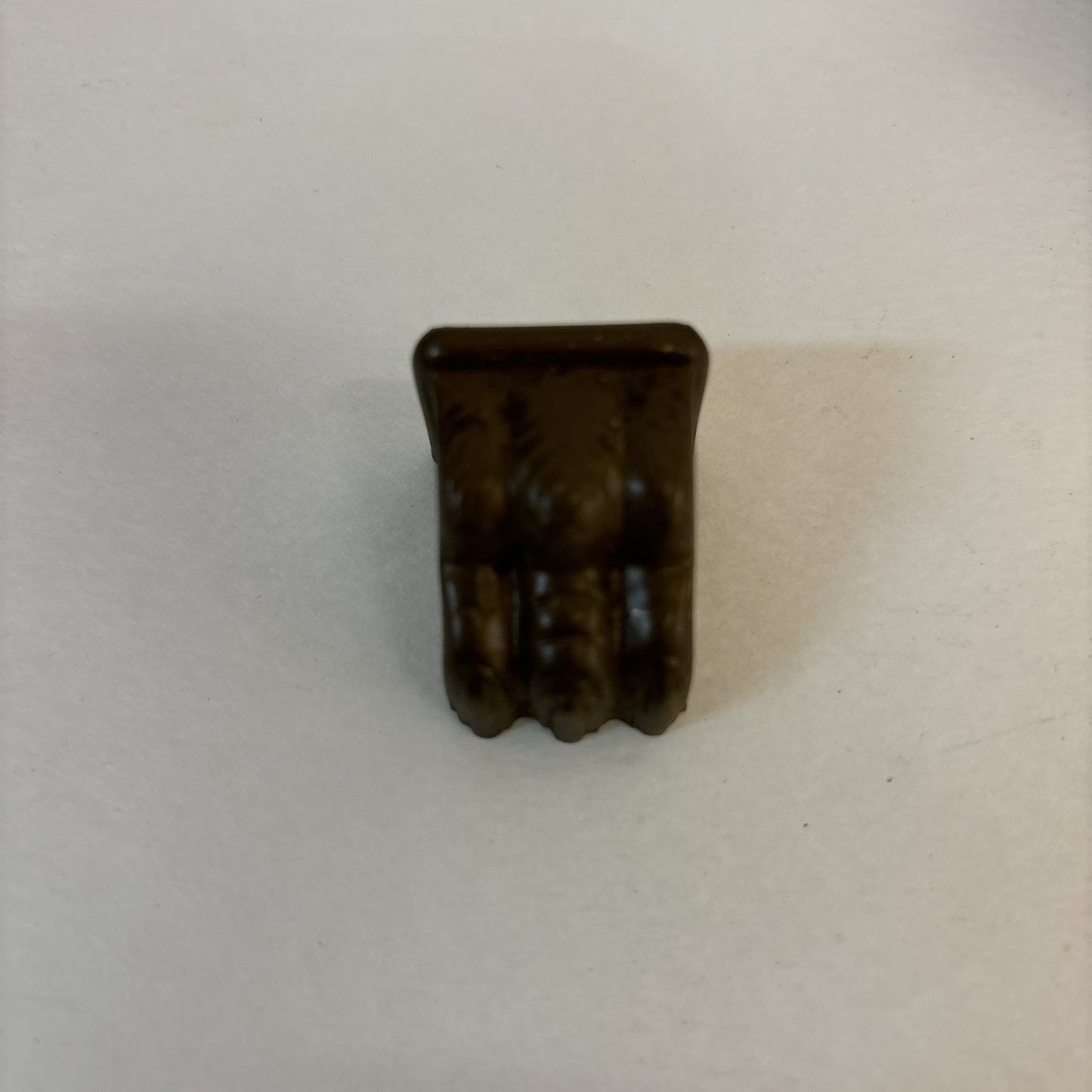 LOT OF 4 SMALL ANTIQUE BRASS 3-TOED CLAW FOOT SALVAGE